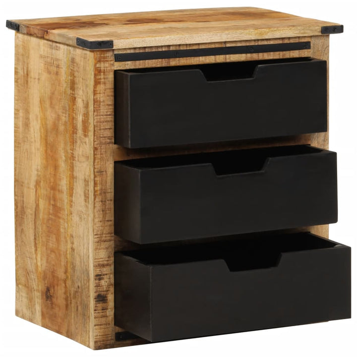 Byrå Med 55X35X60 Cm Massivt Mangoträ
