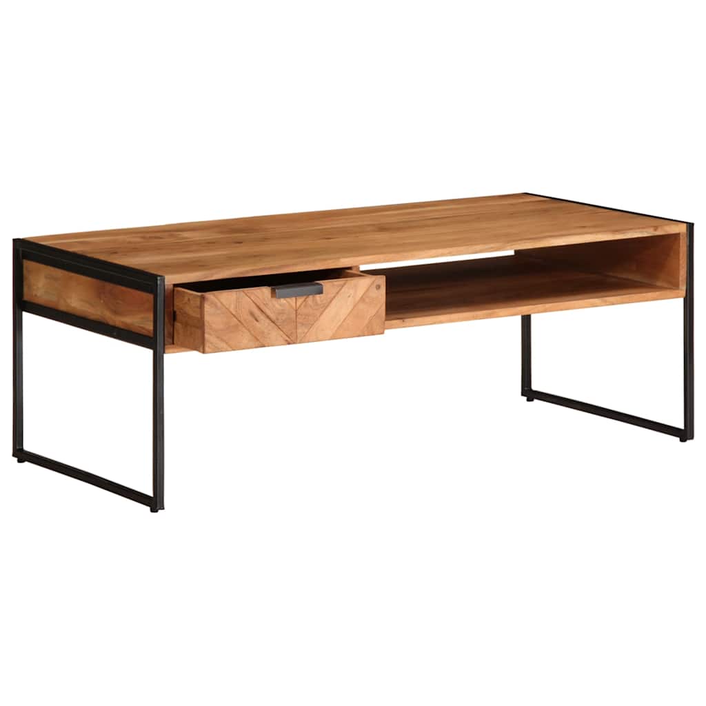 Soffbord 110X55X40 Cm Massivt Akaciaträ