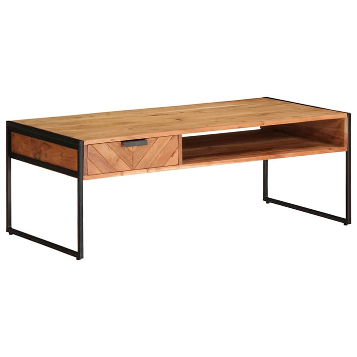 Soffbord 110X55X40 Cm Massivt Akaciaträ