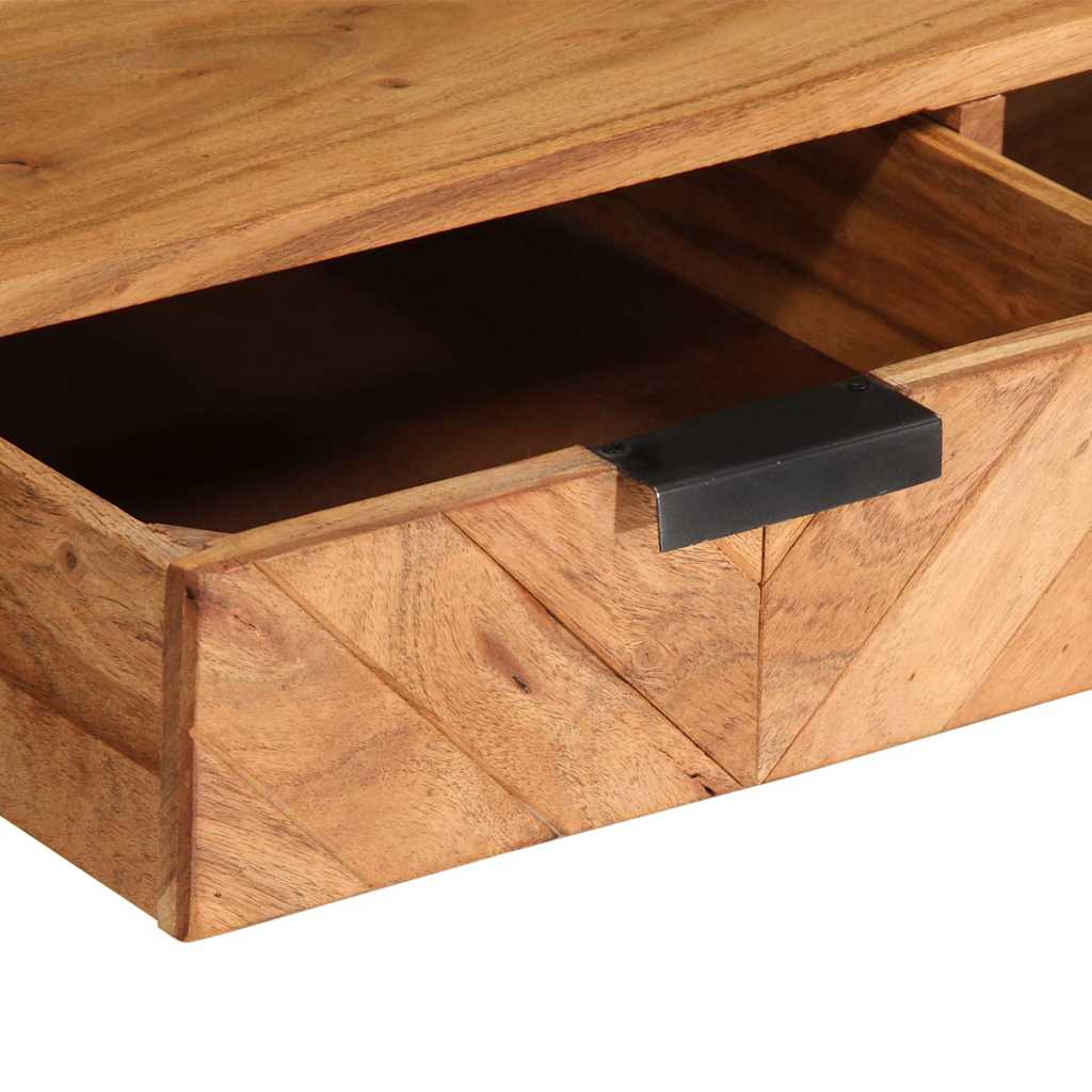 Soffbord 110X55X40 Cm Massivt Akaciaträ