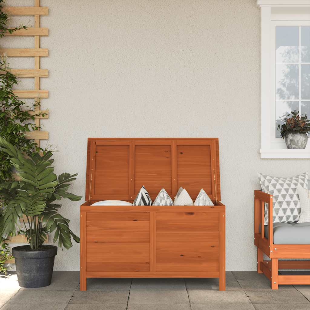 Dynbox 50X49X56,5 Cm Massivt Granträ