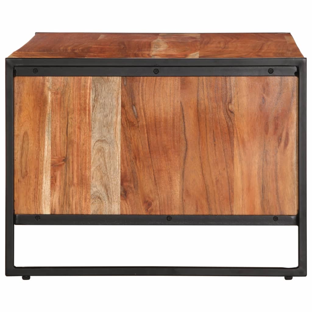 Soffbord 90X55X40 Cm Massivt Akaciaträ