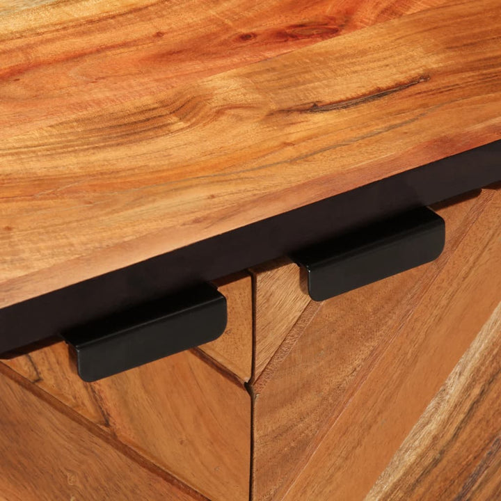 Soffbord 90X55X40 Cm Massivt Akaciaträ