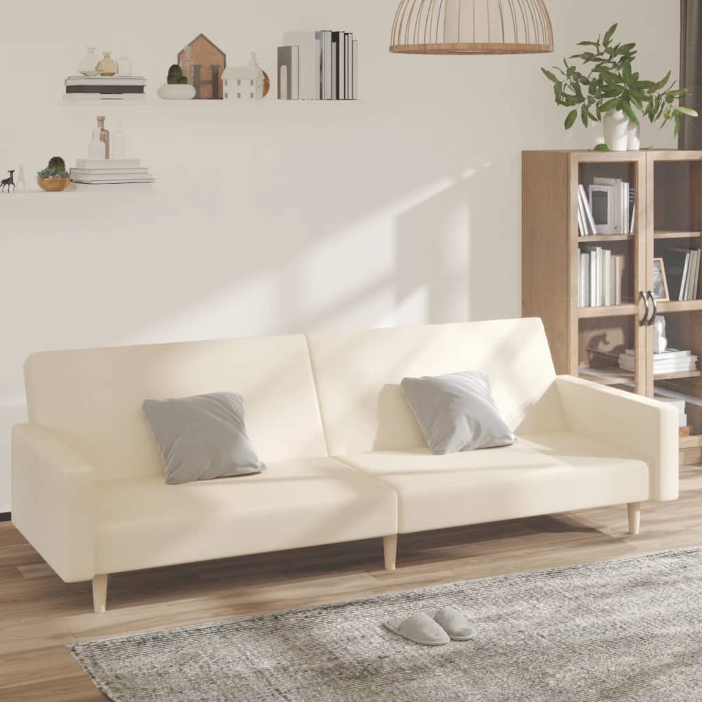 Bäddsoffa 2-Sits Tyg