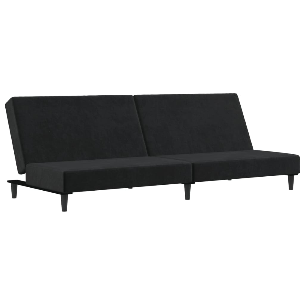 Bäddsoffa 2-Sits Sammet