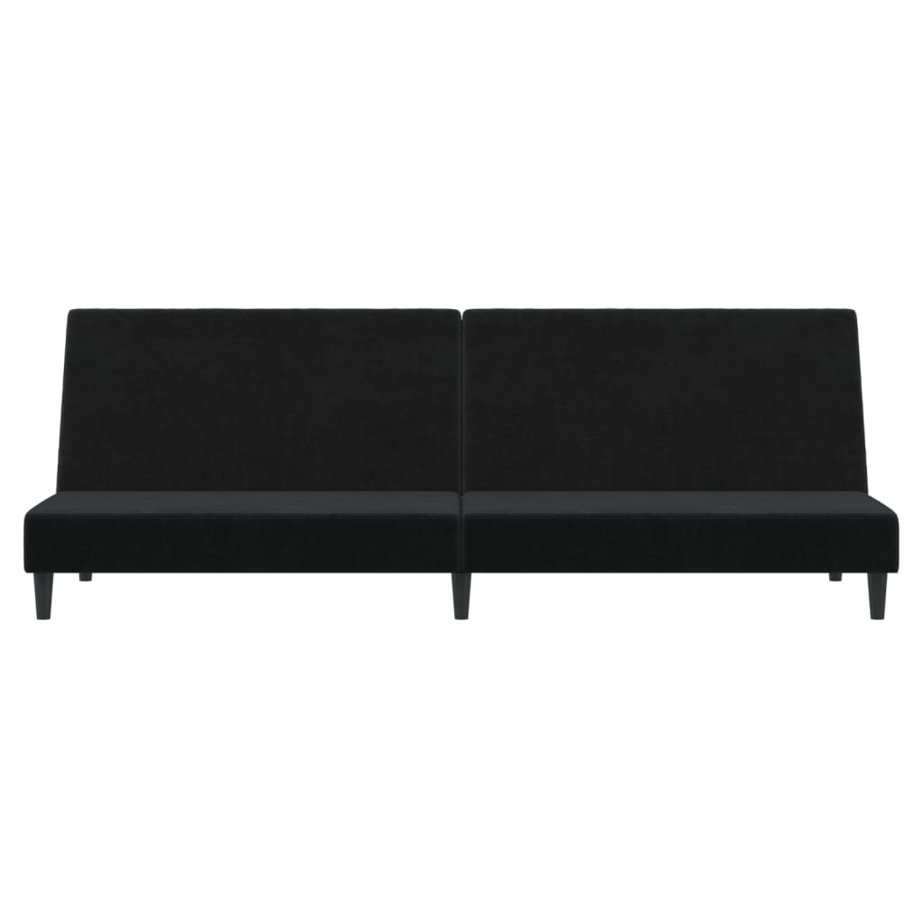 Bäddsoffa 2-Sits Sammet