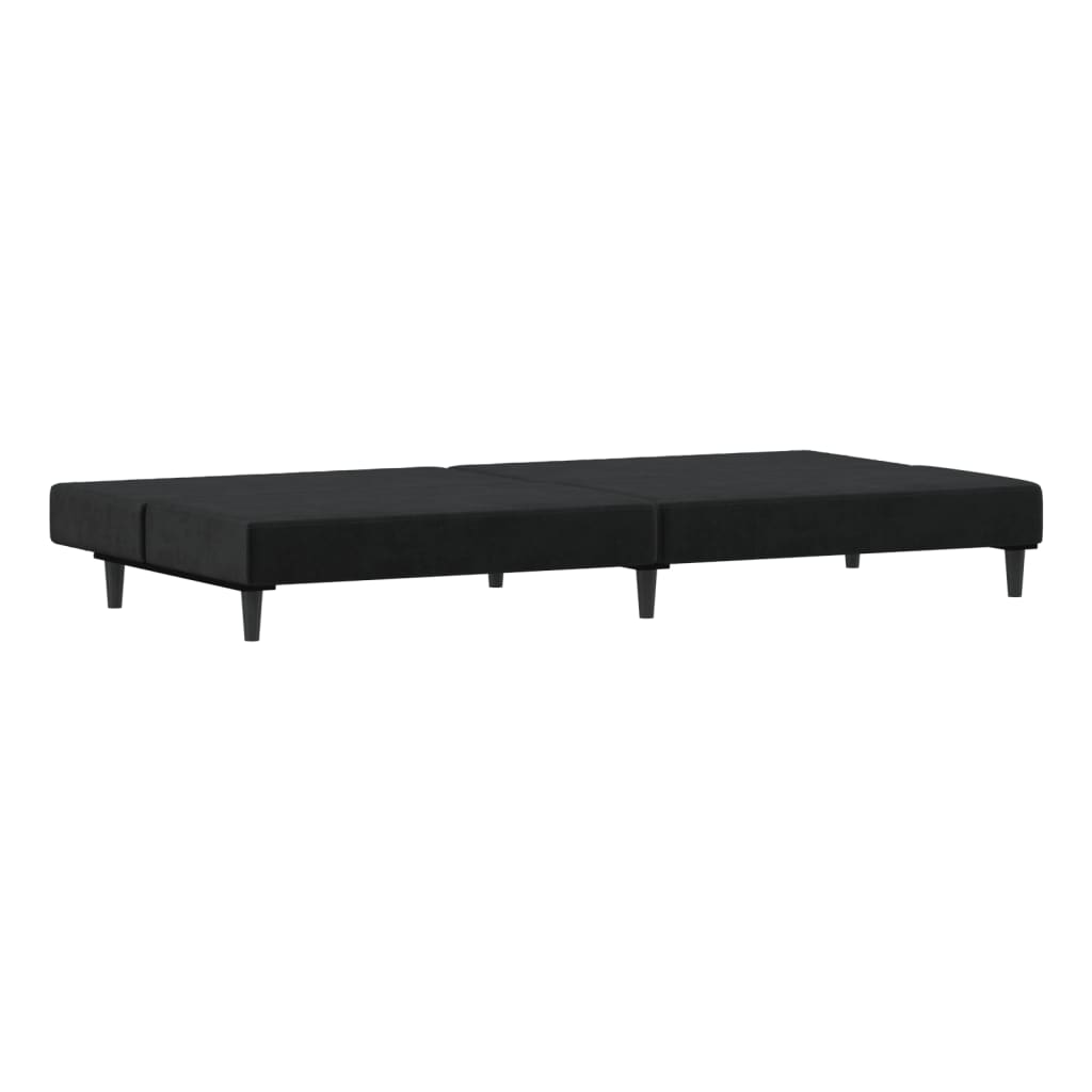 Bäddsoffa 2-Sits Sammet