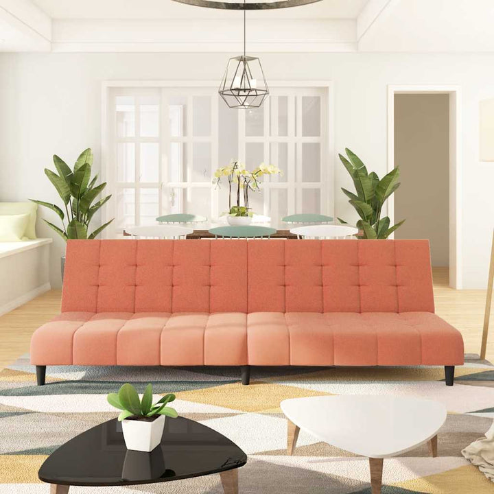 Bäddsoffa 2-Sits Sammet