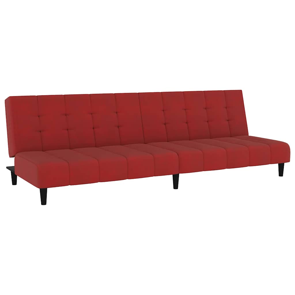 Bäddsoffa 2-Sits Sammet