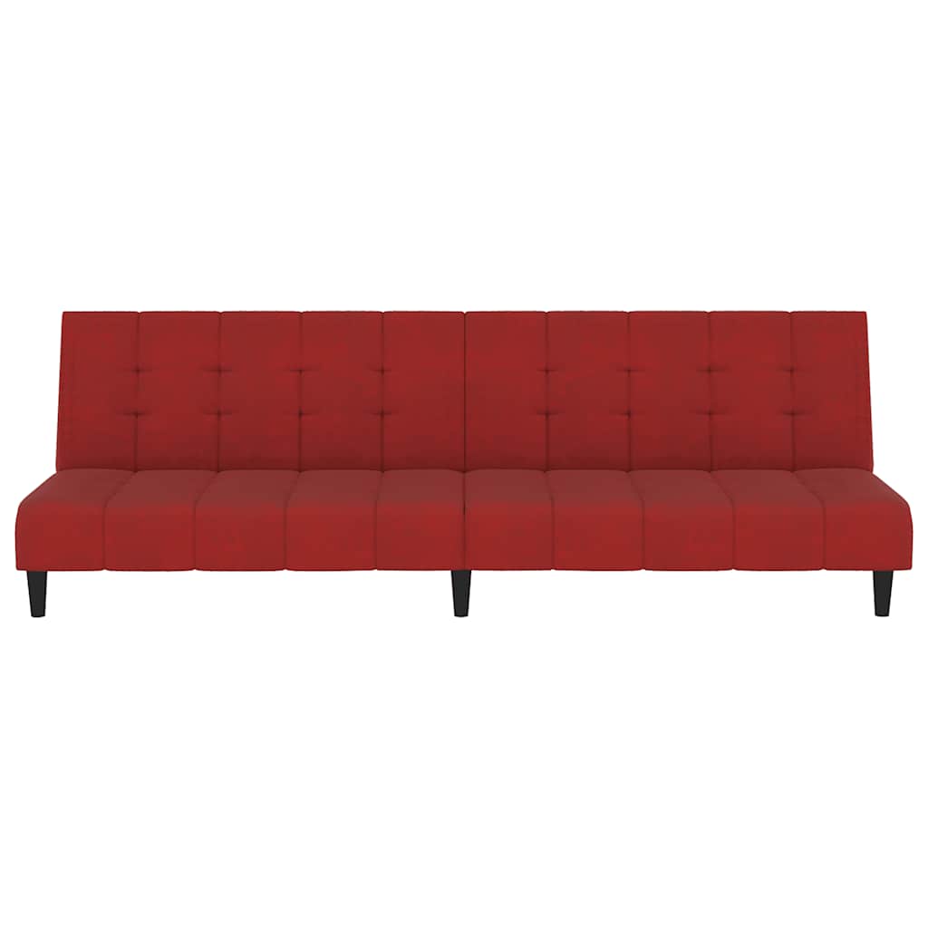 Bäddsoffa 2-Sits Sammet
