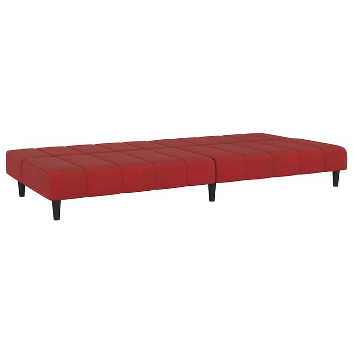 Bäddsoffa 2-Sits Sammet