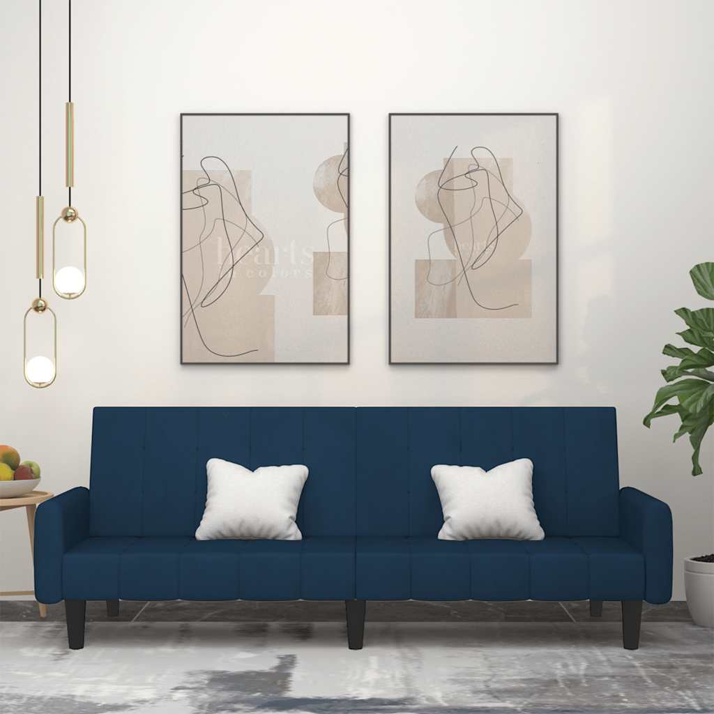 Bäddsoffa 2-Sits Sammet