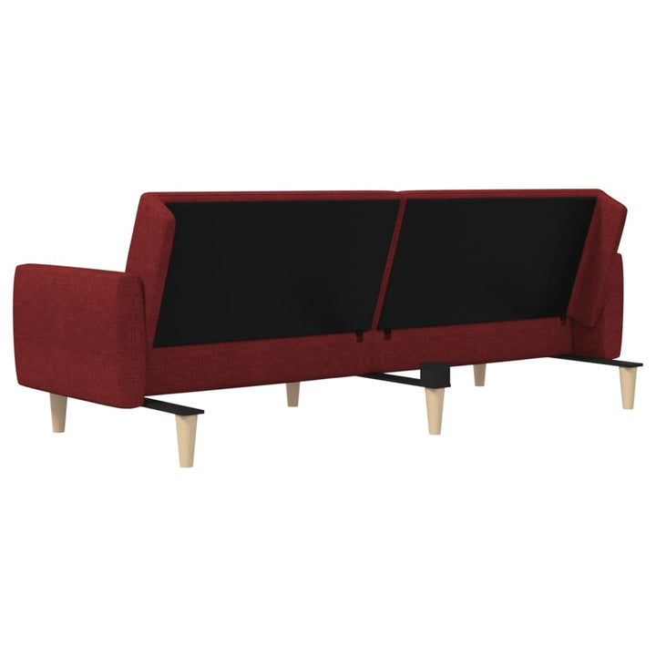 Bäddsoffa 2-Sits Tyg