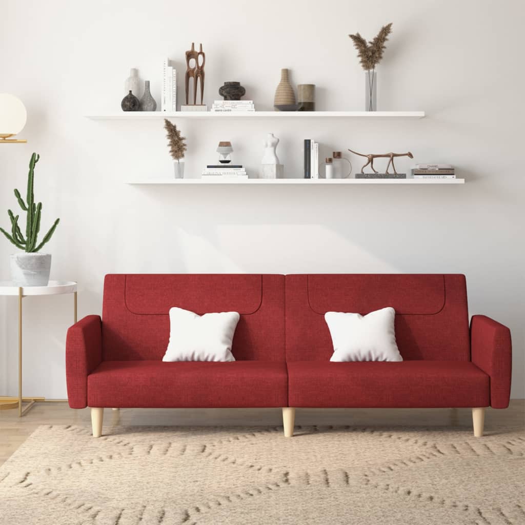 Bäddsoffa 2-Sits Tyg