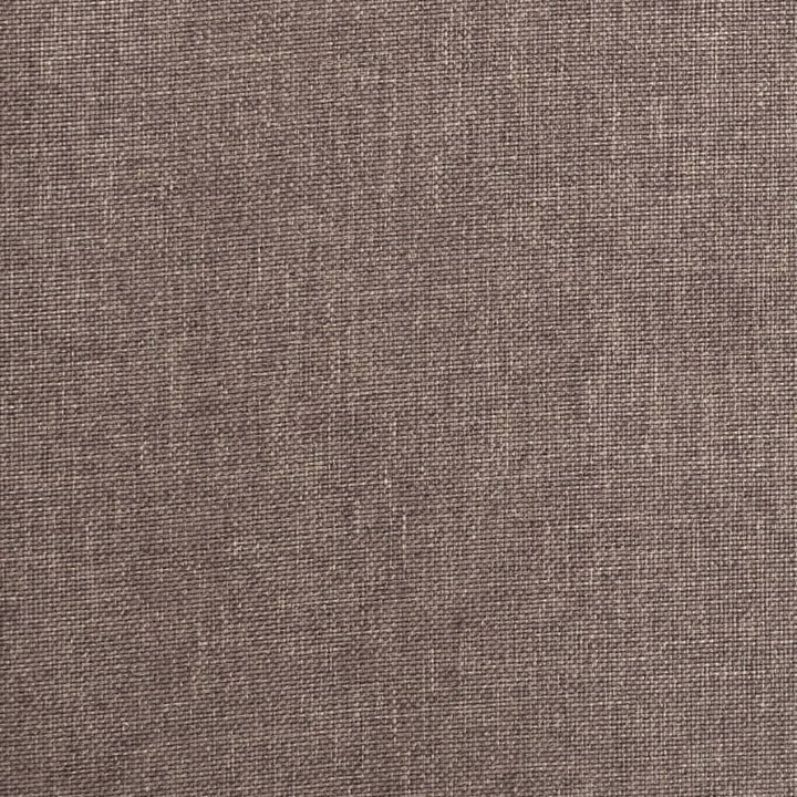 Bäddsoffa 2-Sits Med Två Kuddar Taupe Tyg