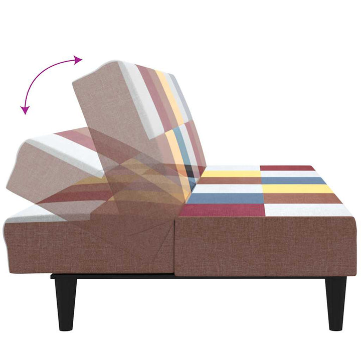 Bäddsoffa 2-Sits Tyg