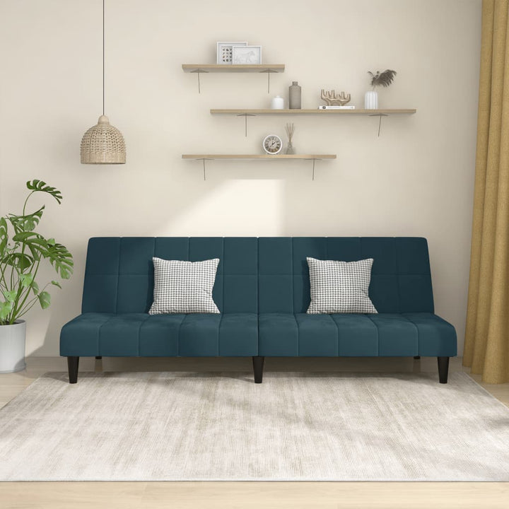 Bäddsoffa 2-Sits Sammet