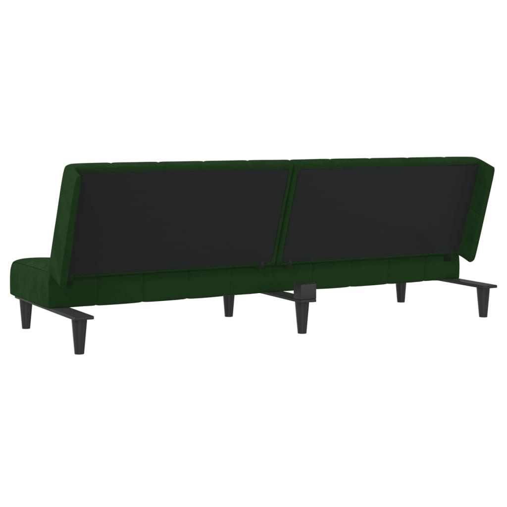 Bäddsoffa 2-Sits Sammet