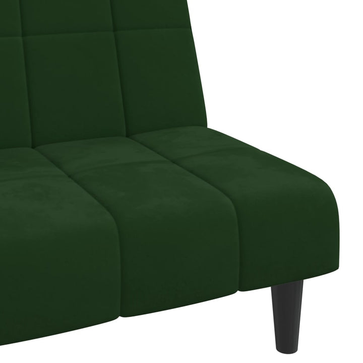 Bäddsoffa 2-Sits Sammet