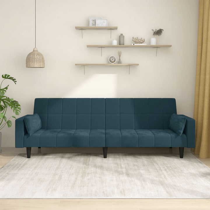 Bäddsoffa 2-Sits Sammet