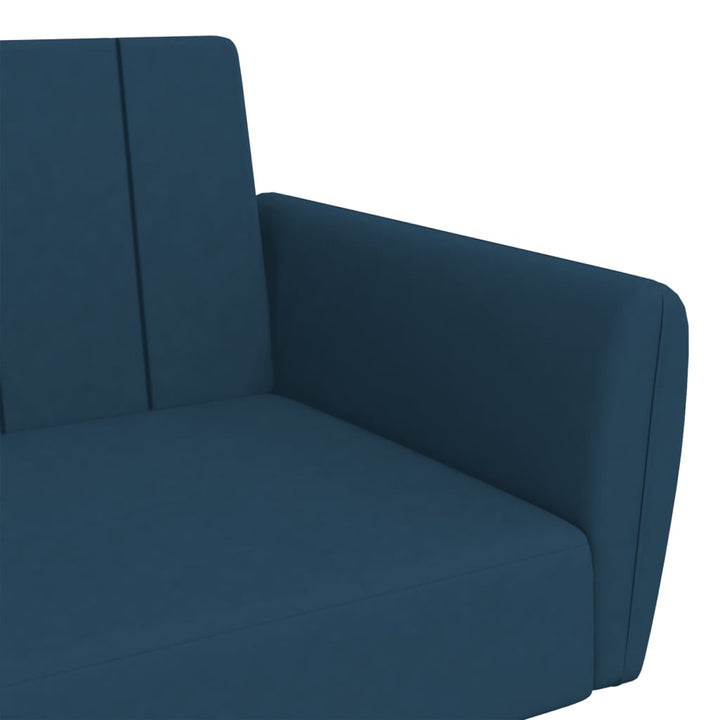 Bäddsoffa 2-Sits Sammet