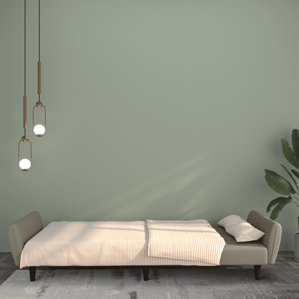 Bäddsoffa 2-Sits Sammet