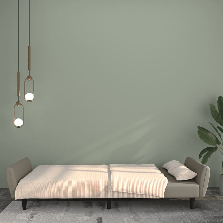 Bäddsoffa 2-Sits Sammet