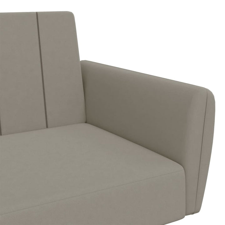 Bäddsoffa 2-Sits Sammet