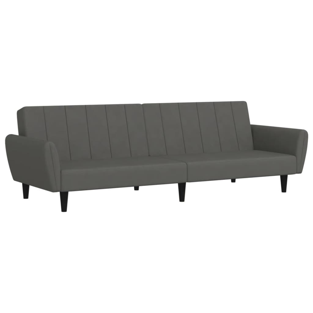 Bäddsoffa 2-Sits Sammet