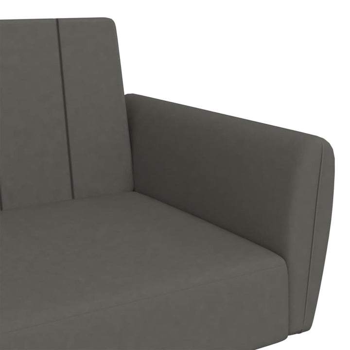Bäddsoffa 2-Sits Sammet
