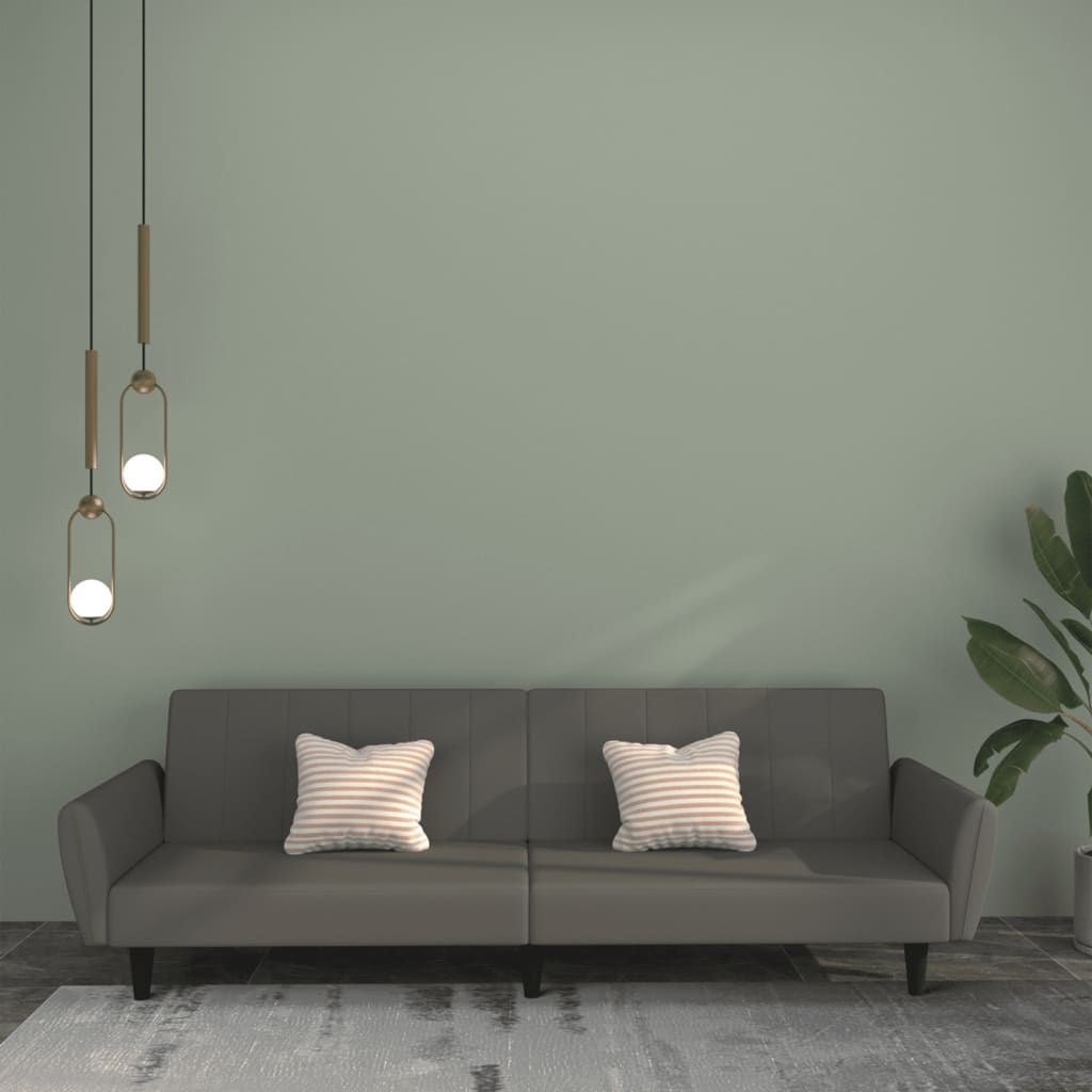Bäddsoffa 2-Sits Sammet