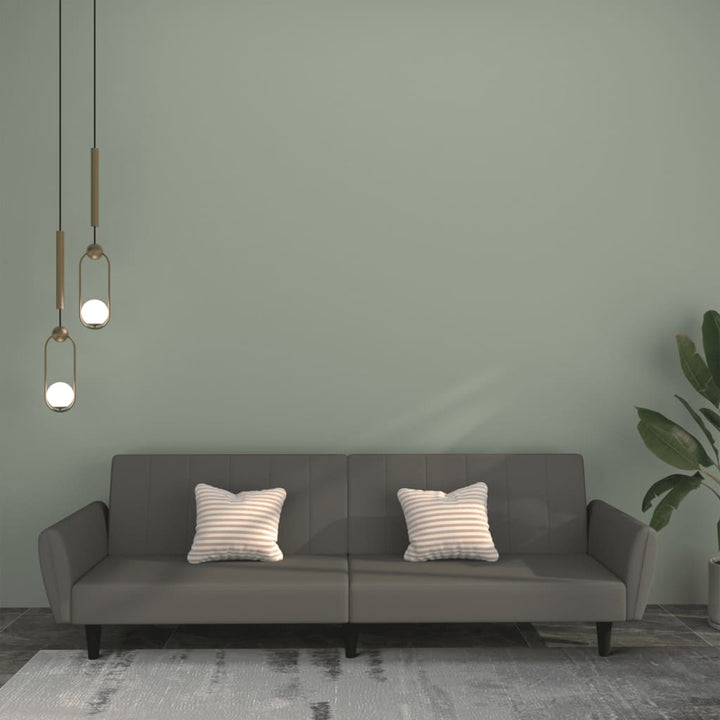 Bäddsoffa 2-Sits Sammet