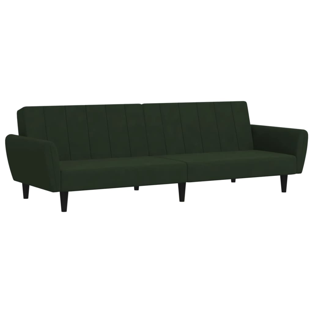 Bäddsoffa 2-Sits Sammet