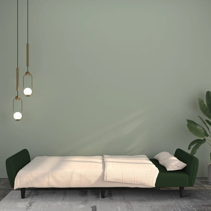 Bäddsoffa 2-Sits Sammet