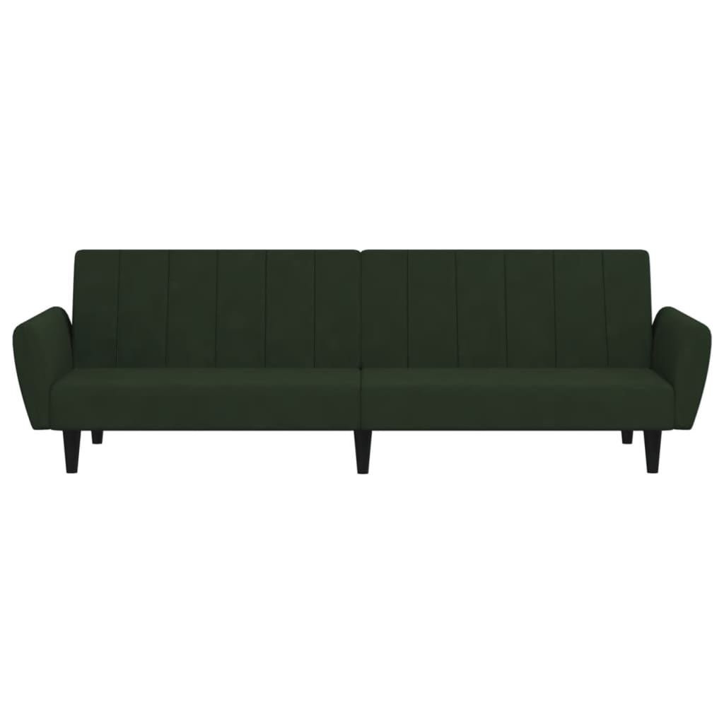 Bäddsoffa 2-Sits Sammet