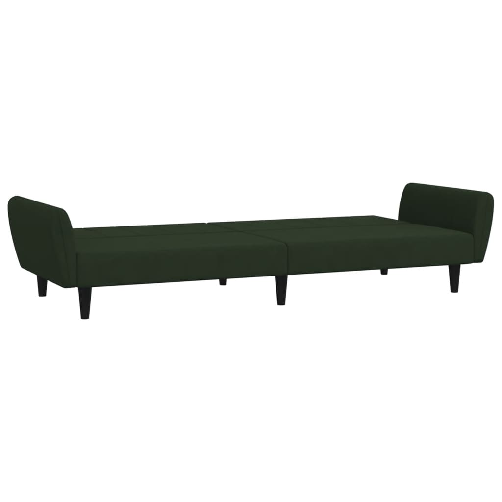Bäddsoffa 2-Sits Sammet