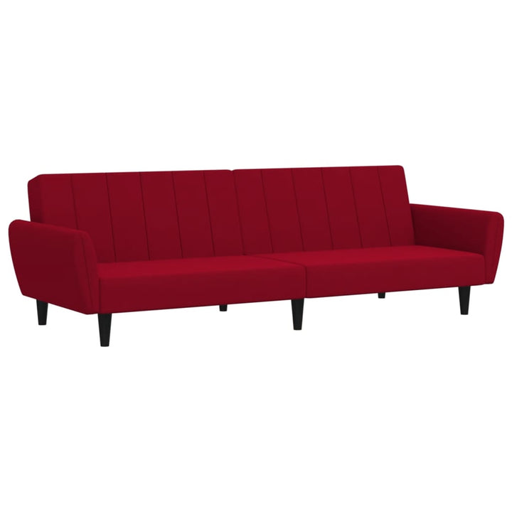 Bäddsoffa 2-Sits Sammet