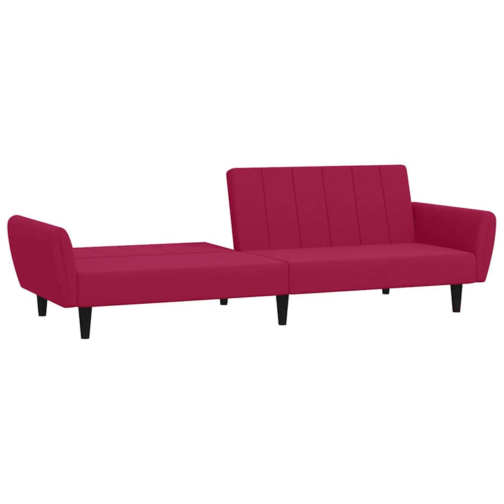 Bäddsoffa 2-Sits Sammet