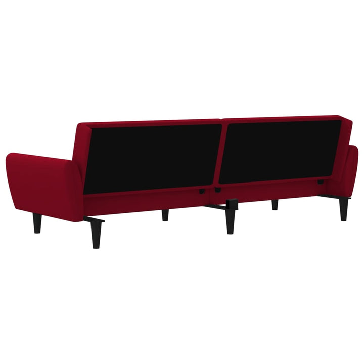 Bäddsoffa 2-Sits Sammet
