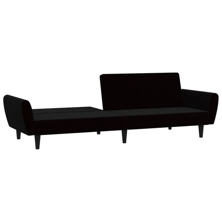 Bäddsoffa 2-Sits Sammet