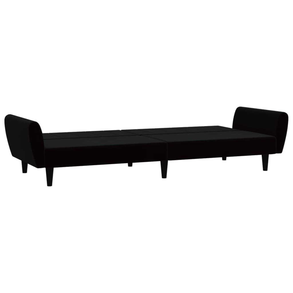 Bäddsoffa 2-Sits Sammet