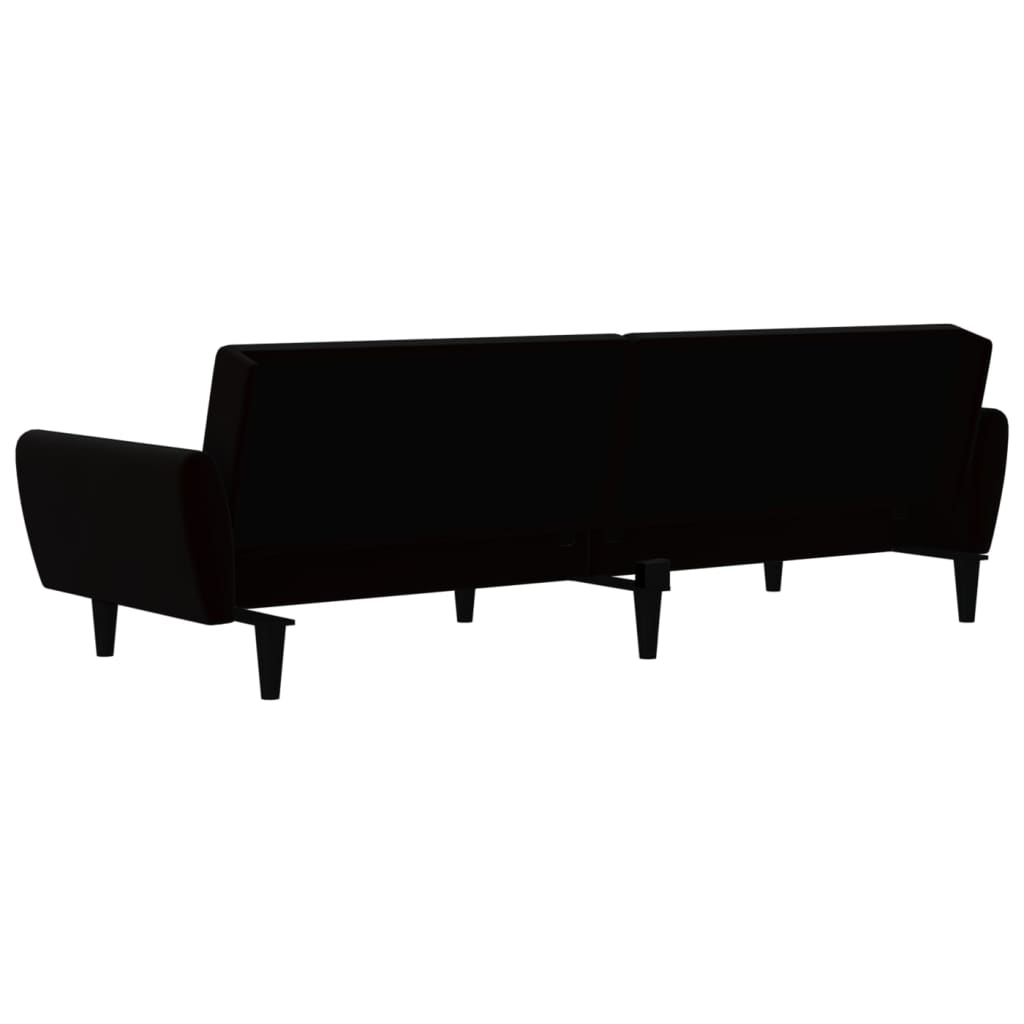 Bäddsoffa 2-Sits Sammet