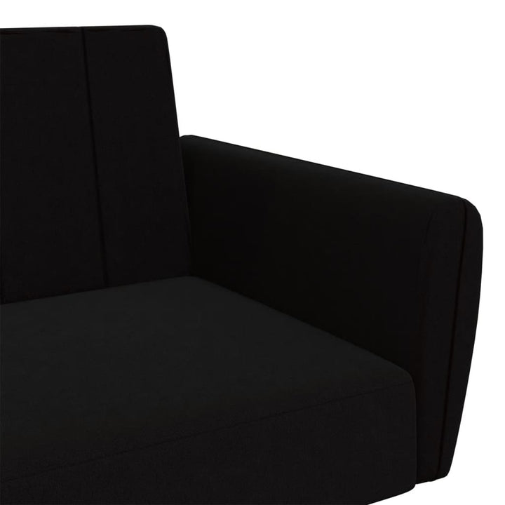 Bäddsoffa 2-Sits Sammet