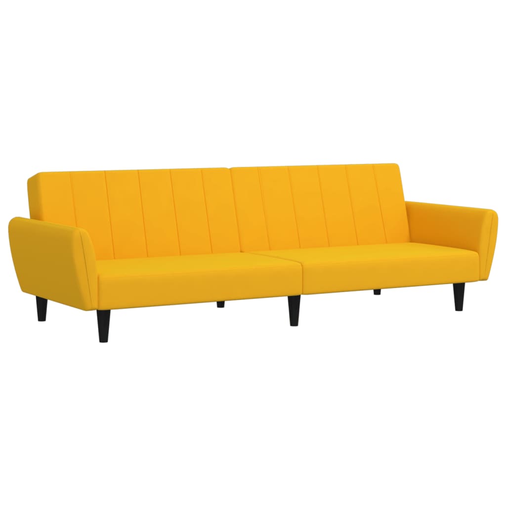 Bäddsoffa 2-Sits Sammet