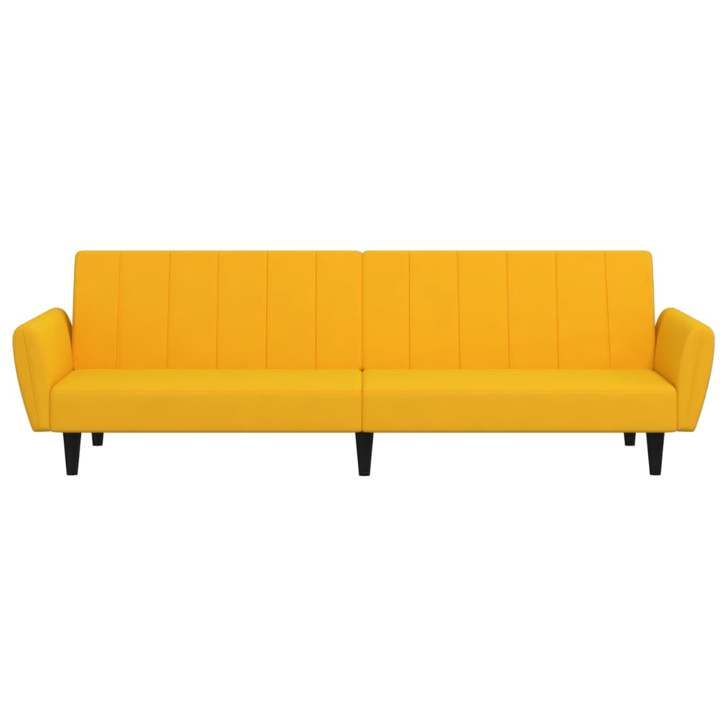 Bäddsoffa 2-Sits Sammet