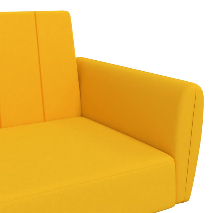Bäddsoffa 2-Sits Sammet