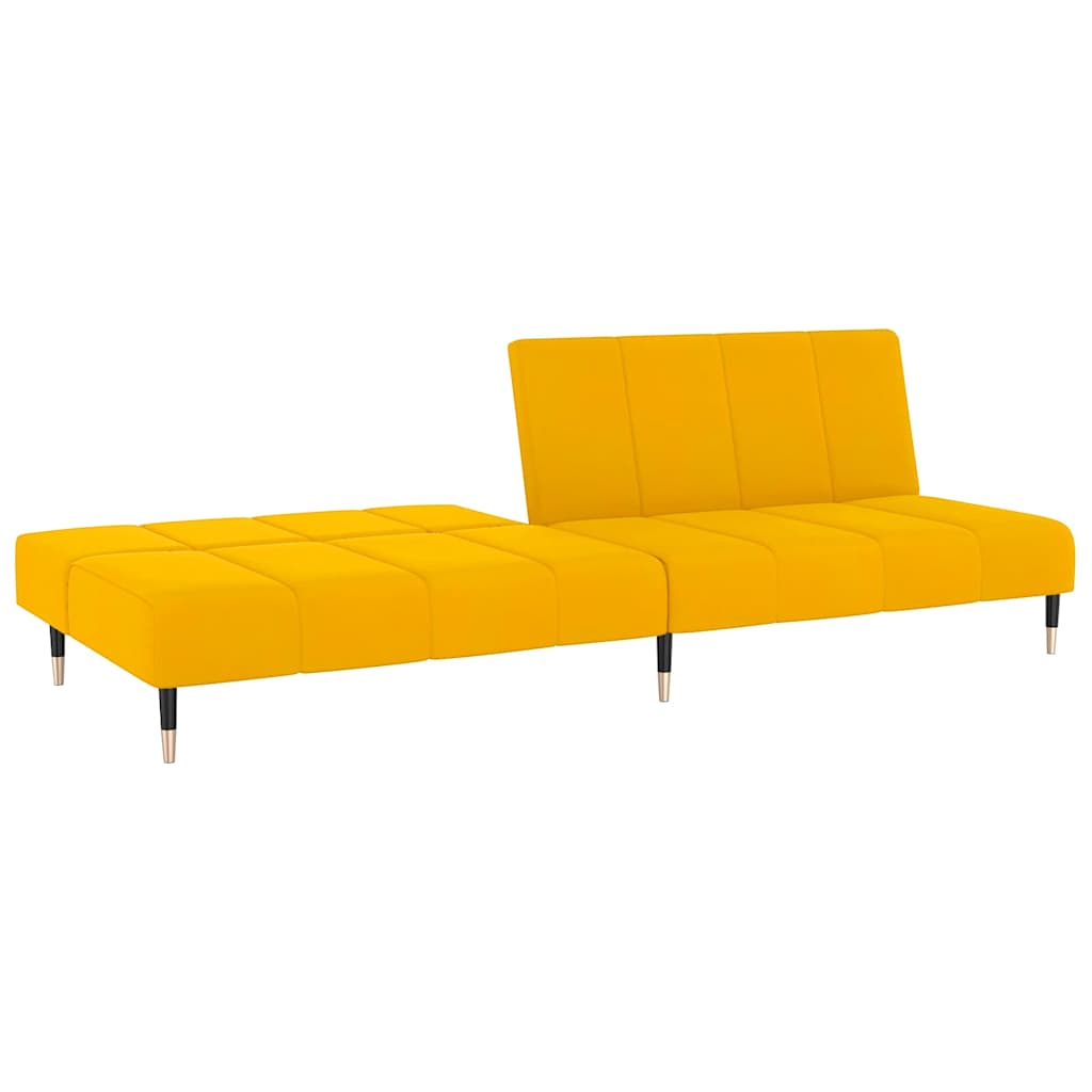 Bäddsoffa 2-Sits Sammet