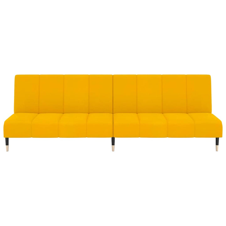 Bäddsoffa 2-Sits Sammet