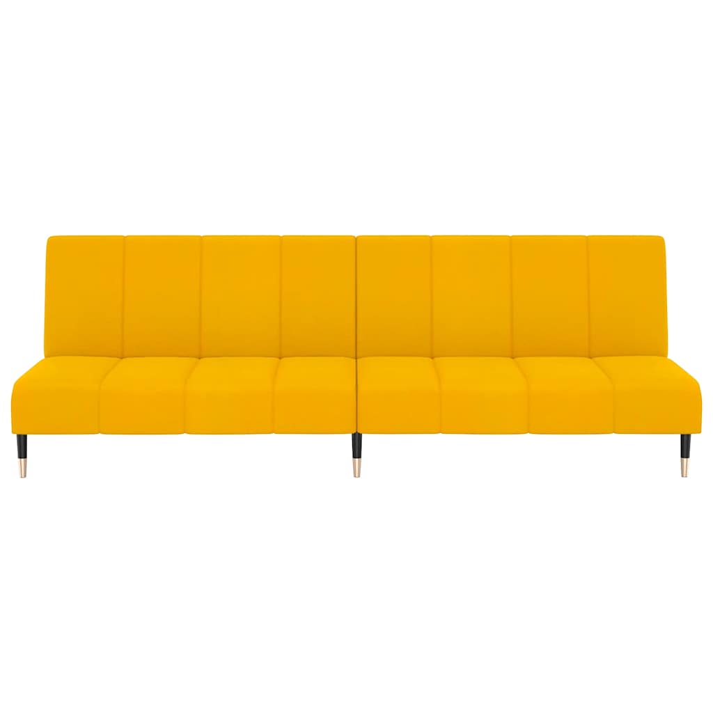 Bäddsoffa 2-Sits Sammet