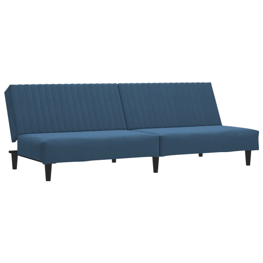 Bäddsoffa 2-Sits Sammet
